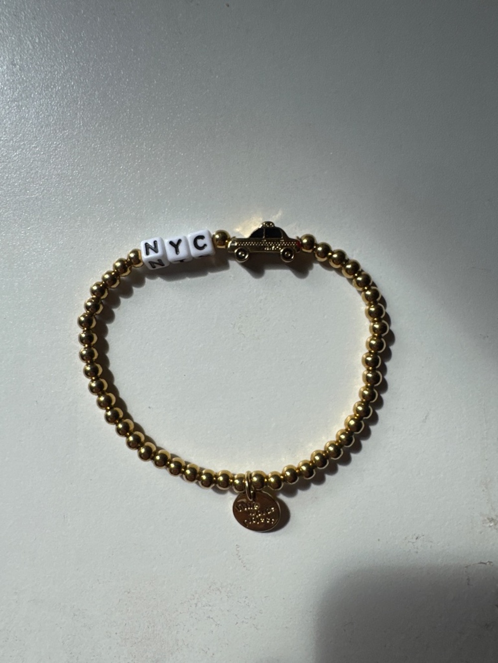 Little Words Project NYC Taxi Bracelet